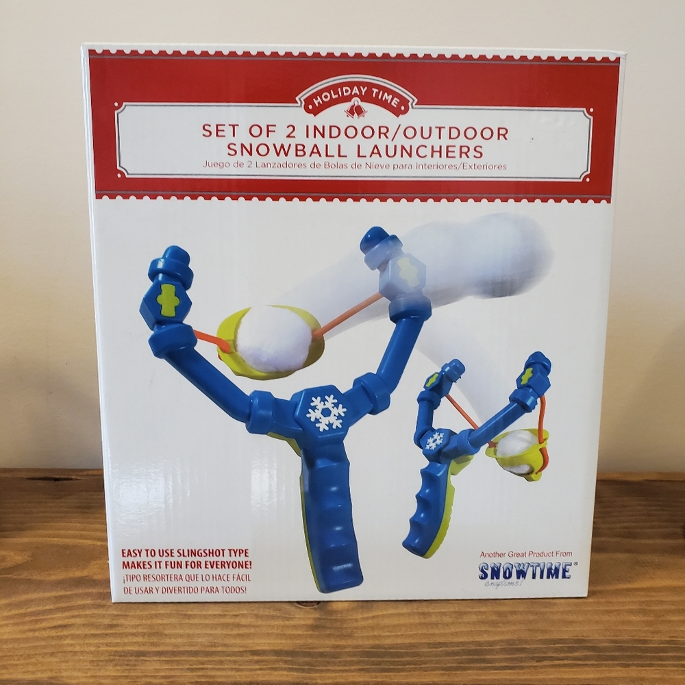 Indoor / Outdoor Snowball Launcher - Set of 2